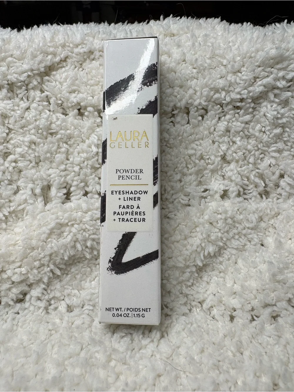 Laura Geller Powder Pencil Eyeshadow + Liner in Obsidian